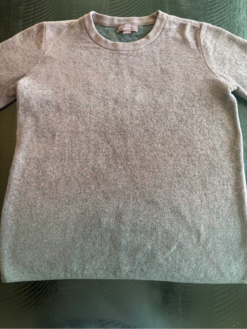 Barefoot Dreams CozyChic Ultra Lite Crewneck Ombré Pullover Women Sweater Sz M